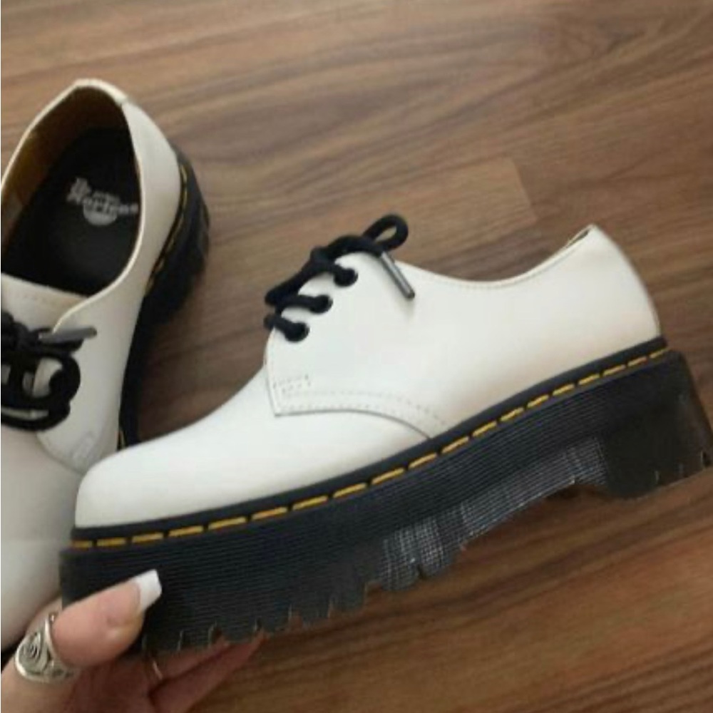 Dr. Marten Platform Oxfords, only worr them a few times still in good condition!
